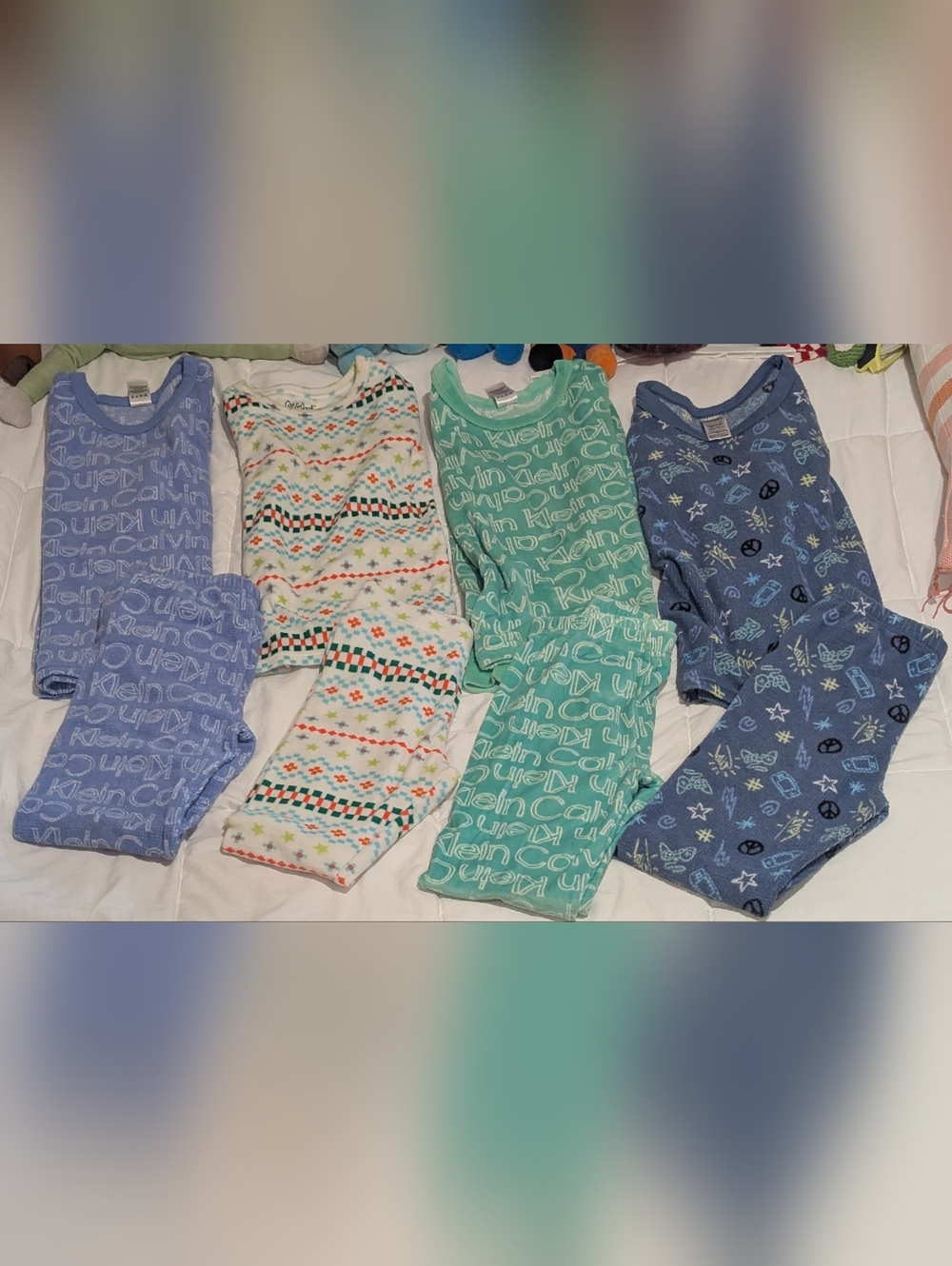 Calvin Klein Kids Multi-Pack Pajama Sets Size 8-10
